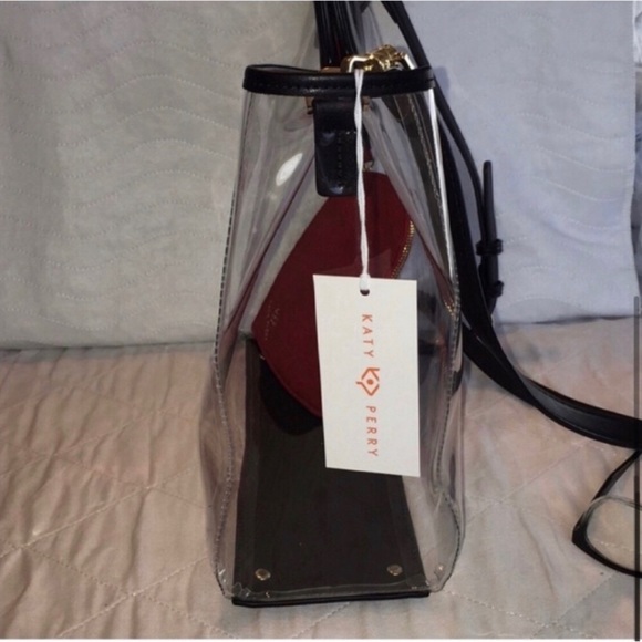 Katy Perry Heart ❤️ Clear Tote 👜 NWT - Picture 9 of 11